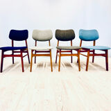 Set of four dining chairs