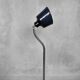 Industrial metal desk lamp, Poland circa 1950.