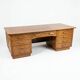 Bureau ministre XXL en chêne , 220 × 95 cm
