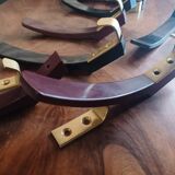 10 hooks, KM Austria, bakelite and brass
