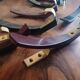 10 hooks, KM Austria, bakelite and brass