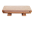 Bench with Pyramid Legs and Stain-Resistant Multi-Color Fabric from Artigianato Italiano, 2000s