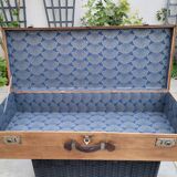 Valise, malle ancienne en bois