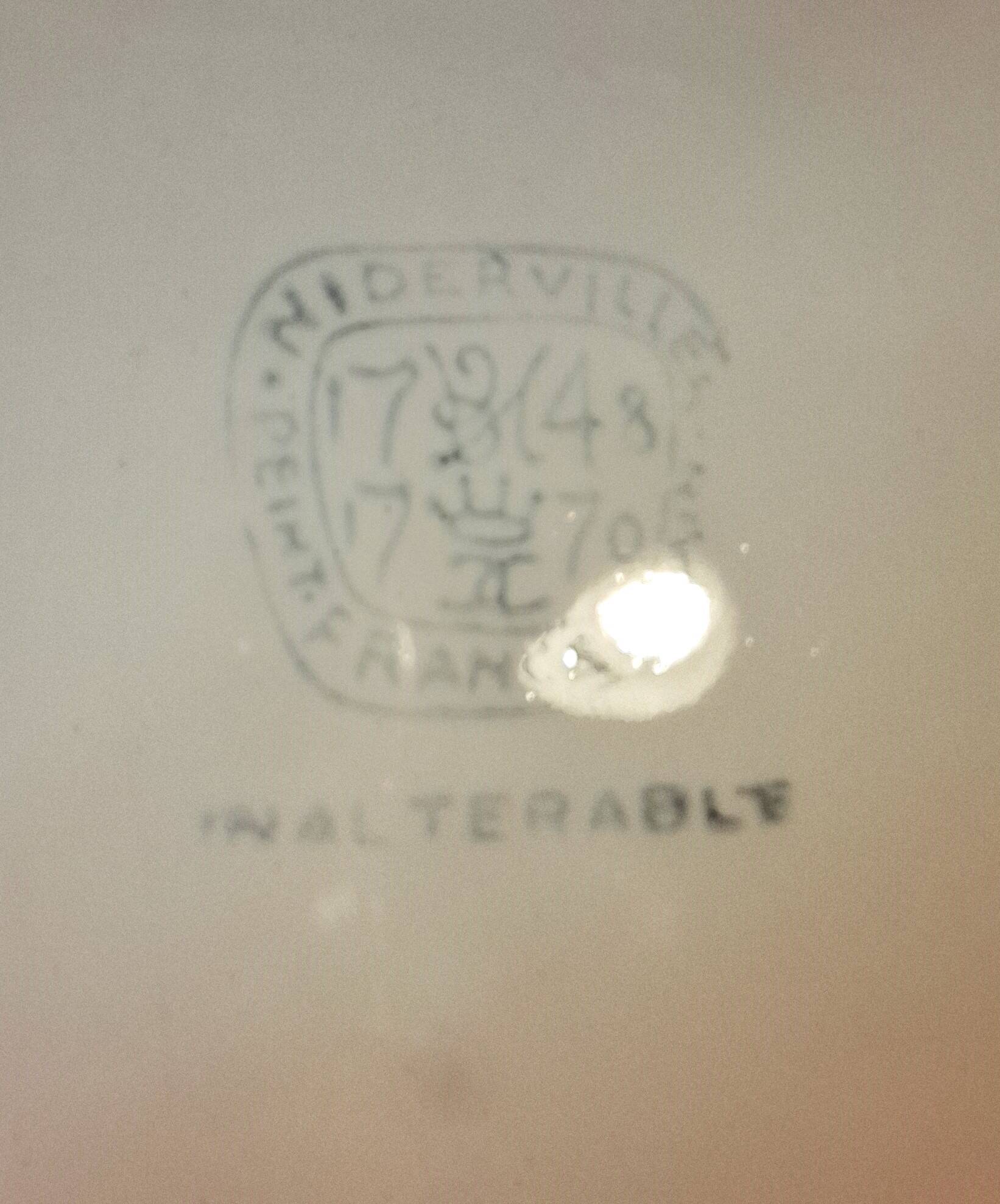 Niderviller fish plates