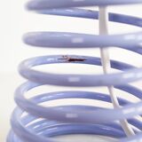 Playful set (2) of vintage 'spring' table lamps