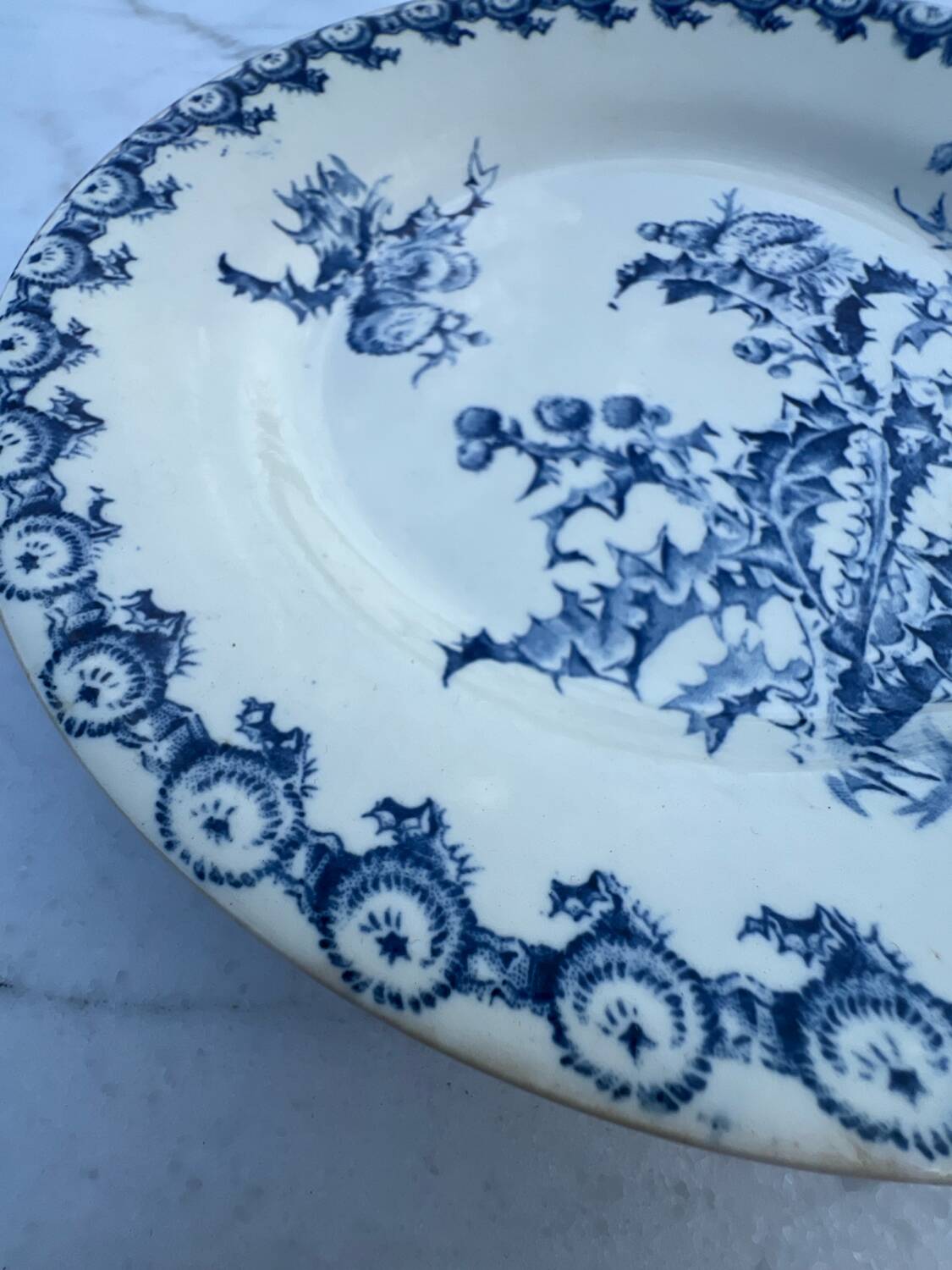 Old flat plate - chardon gien collection