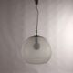 Vintage ceiling light in glass and metal, Italy, 1970s