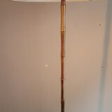 Brass bamboo lamppost