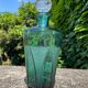 Carafe Art déco bleu turquoise