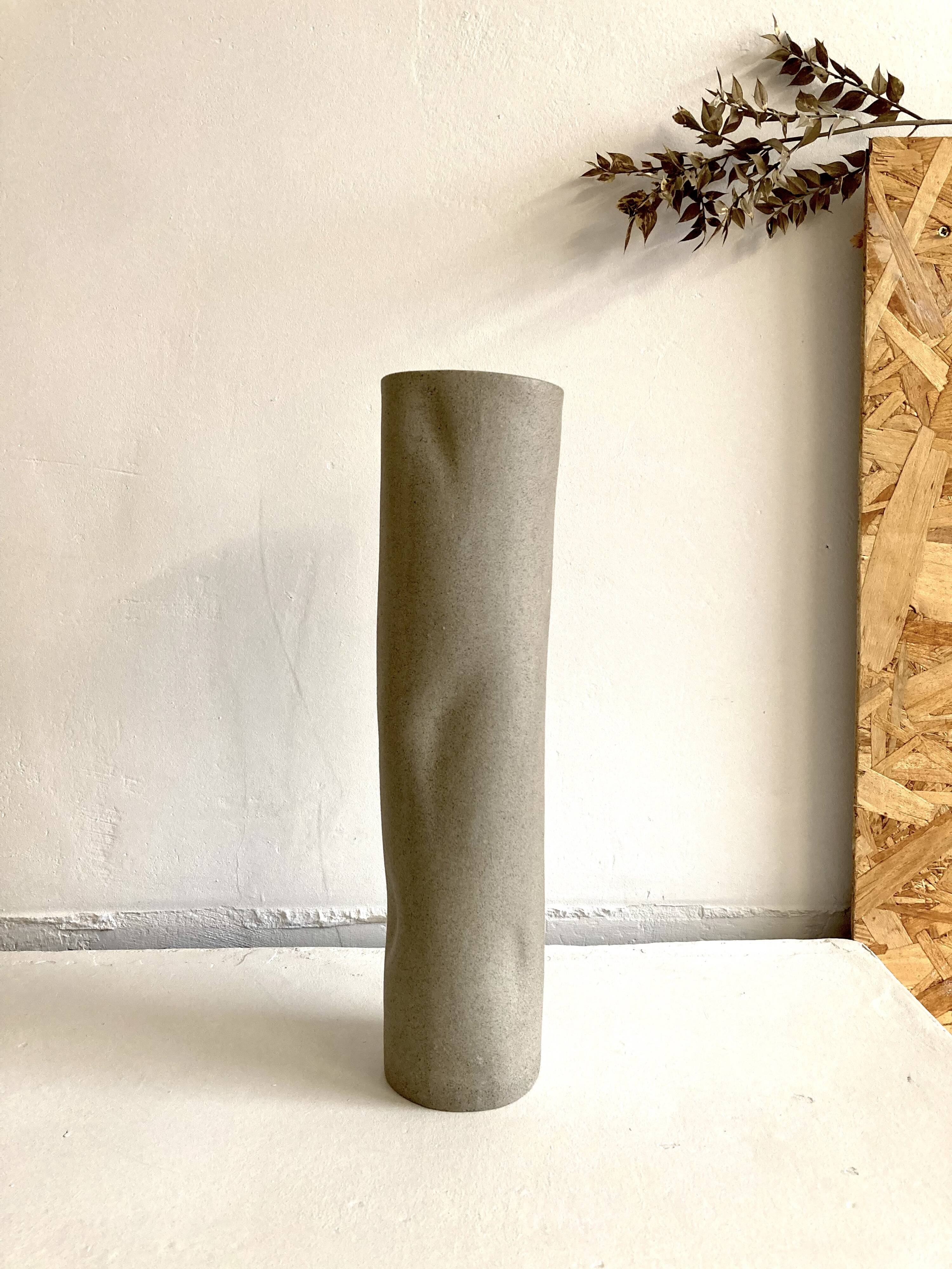 Large tube vase