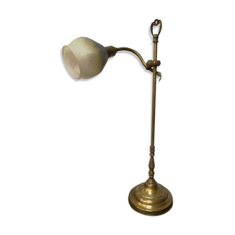 Swan collar laying lamp