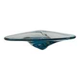 XL fruit bowl or pocket emptier in Murano glass, Italy circa 1970