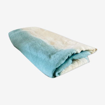 Nappe ryedie bleue en lin 100% belge