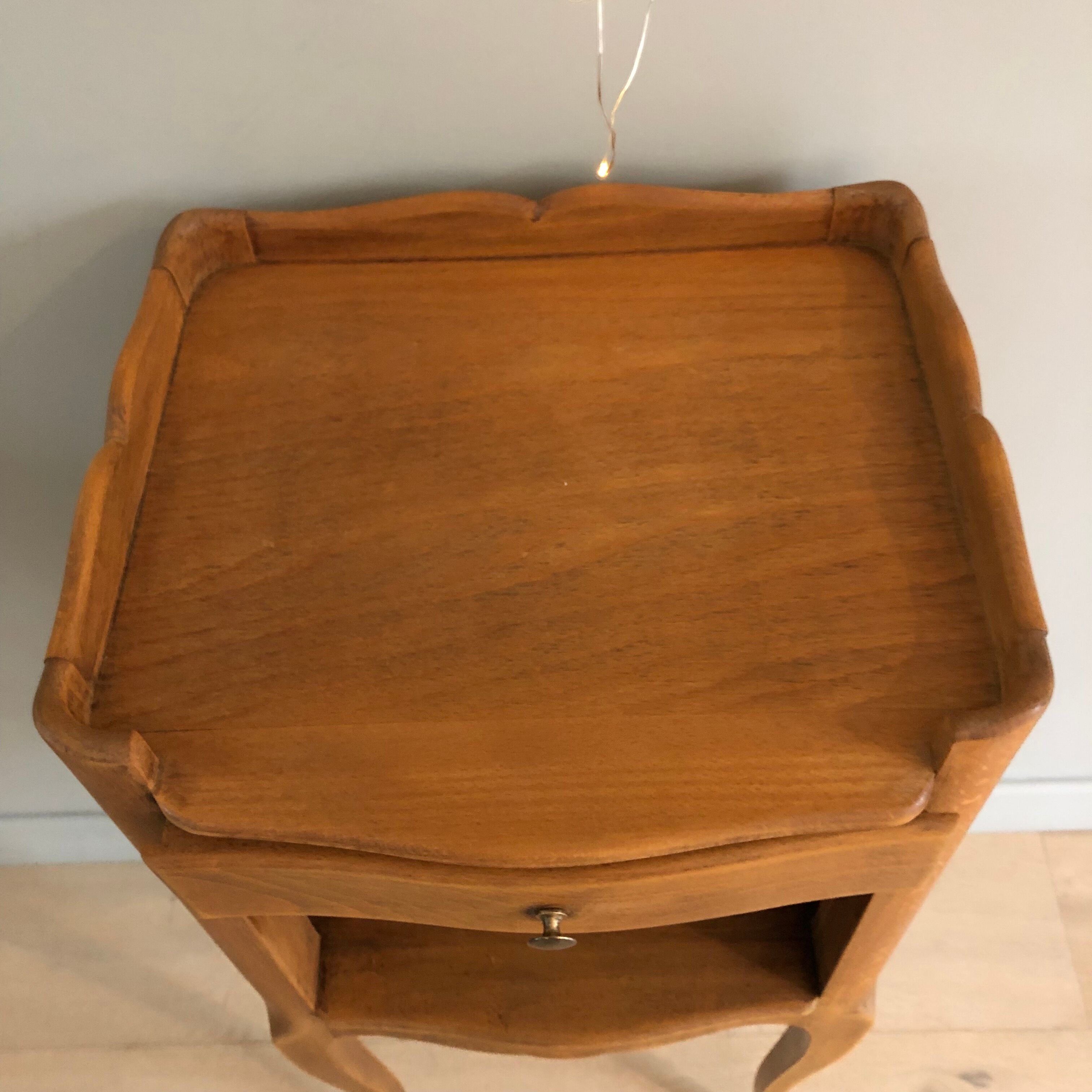 Louis XV style bedside in cherry