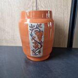 Jean Besnard (1889-1958) - Ceramic vase - Orange colour