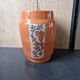 Vase en céramique orange, Jean Besnard (1889-1958)