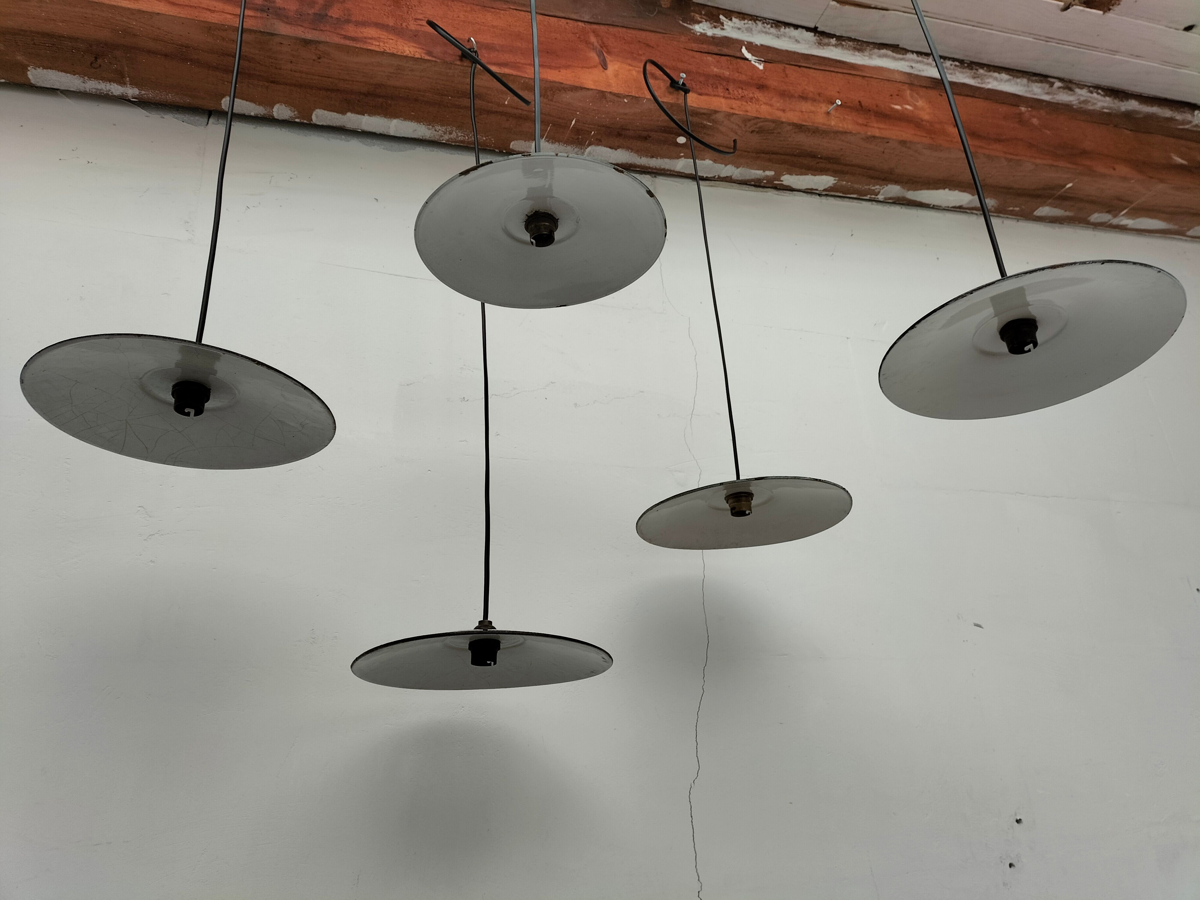 Enamelled old lamp series