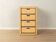 Flötotto chest of drawers, 1970s, beech, grey HPL, 4 drawers