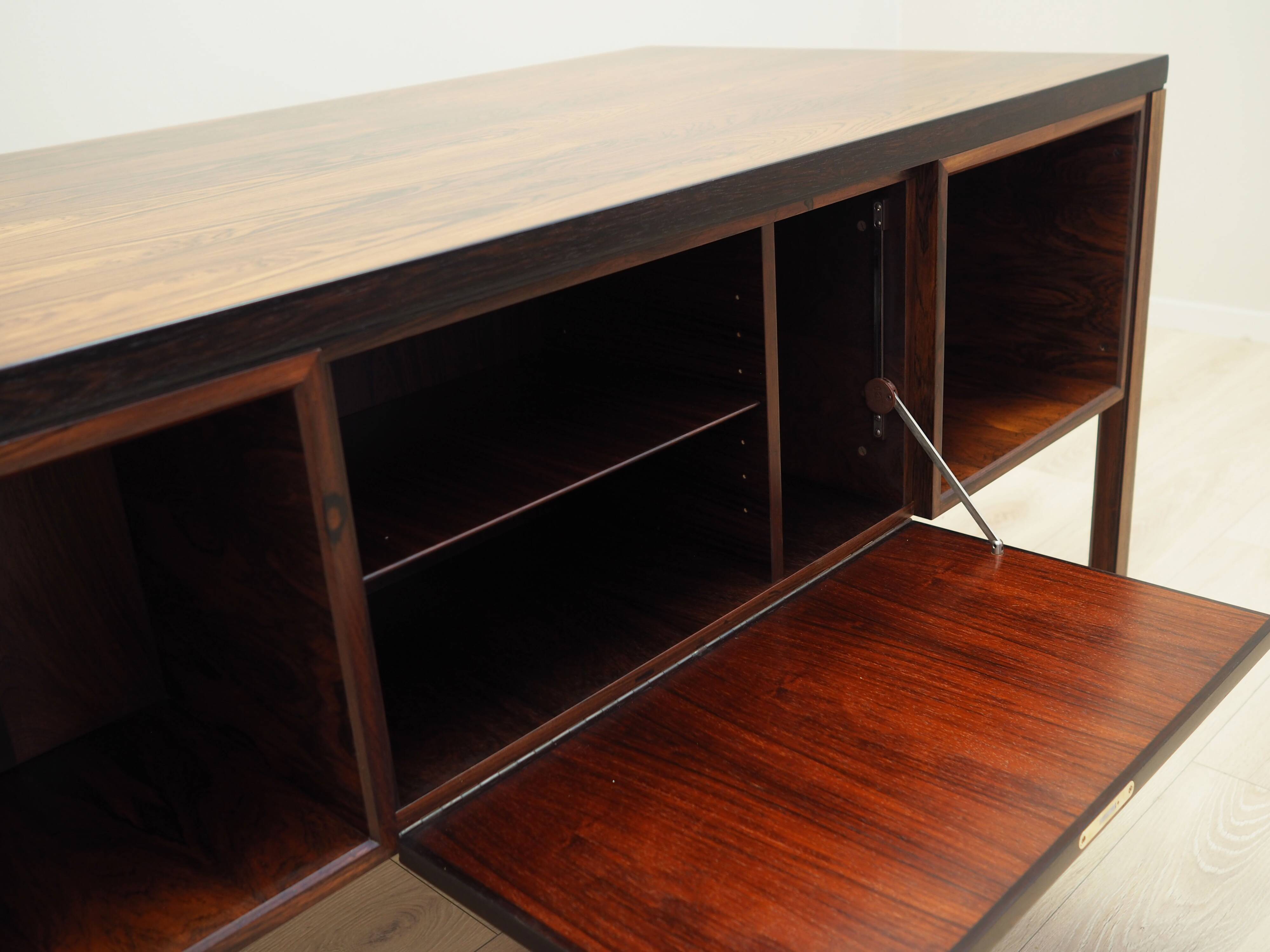 Rosewood desk, Danish design, 1970s, made by Omann Jun