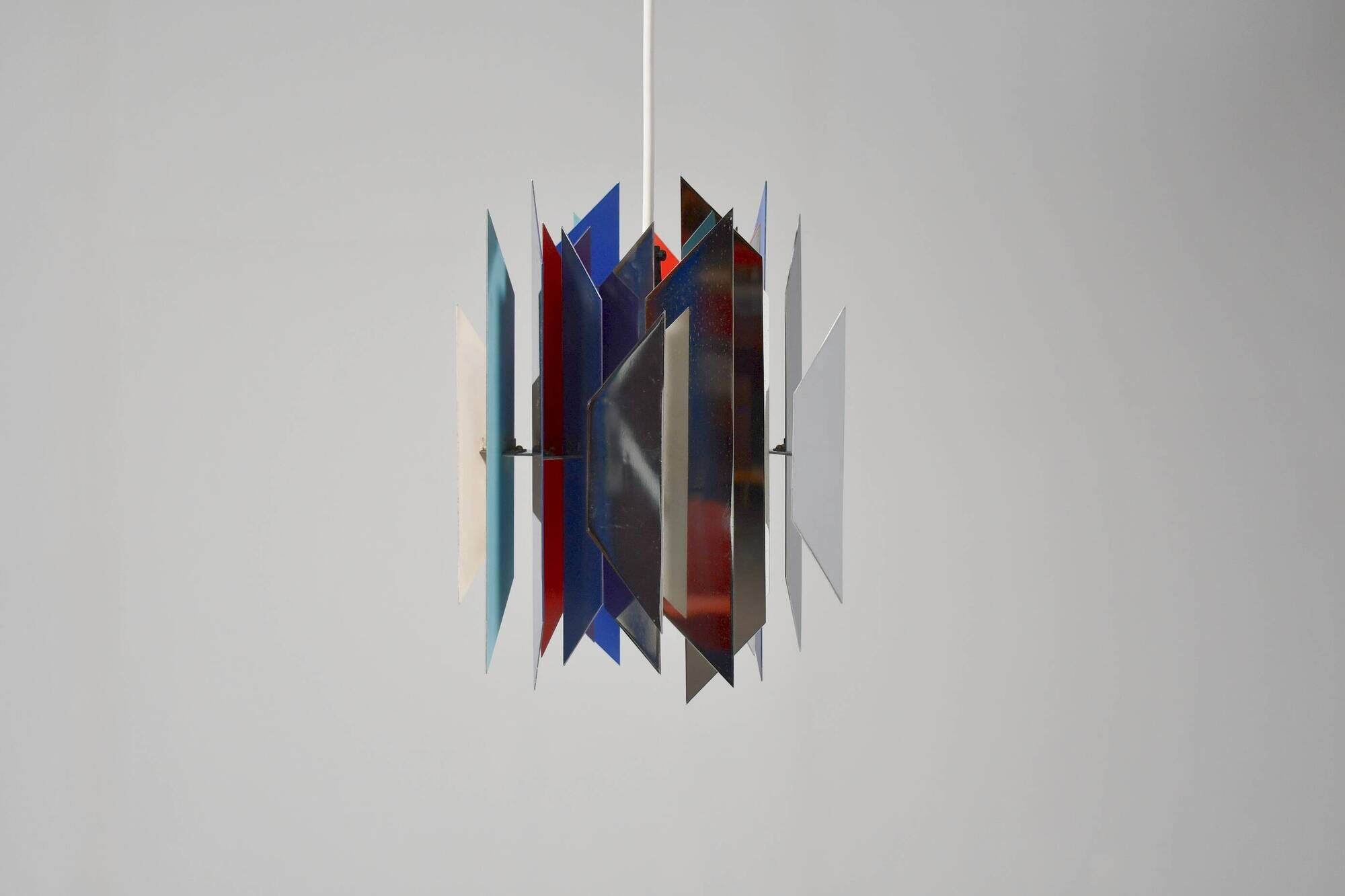 Tivoli Pendant Lamp by Simon Henningsen for Lyfa. Denmark 1962 (blk)