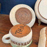 Set of 6 ceramics by the renowned artist Albert Thiry.