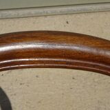 Antique Louis Philippe style chairs in walnut and velvet