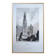 Notre-Dame of Antwerp, old engraving, printed in 1841.