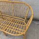 Salon de jardin Vintage en bambou et rotin - Années 60/70