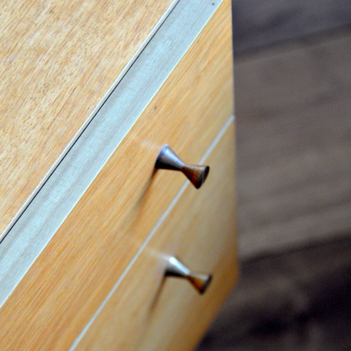 Pair of vintage bedside tables 1960