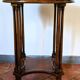 Console en noyer peinte à la main par Vittorio Grifoni, Florence, années 19