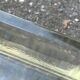 Lumax glass block tray - lumax charlotte perriand ashtray