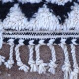 Moroccan berber carpet beni ouarain color 215x150 cm