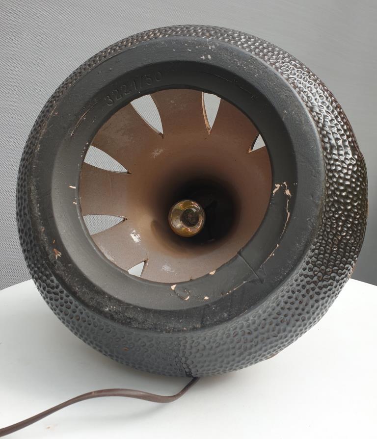 Ceramic floor floor lamp Danish Design 1970