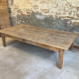 XL elm coffee table