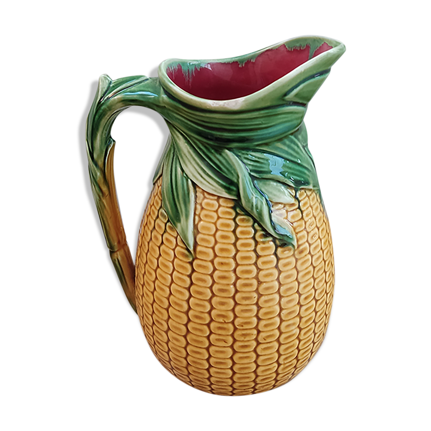 Ceramic pitcher corn cob