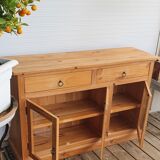 Low glazed sideboard