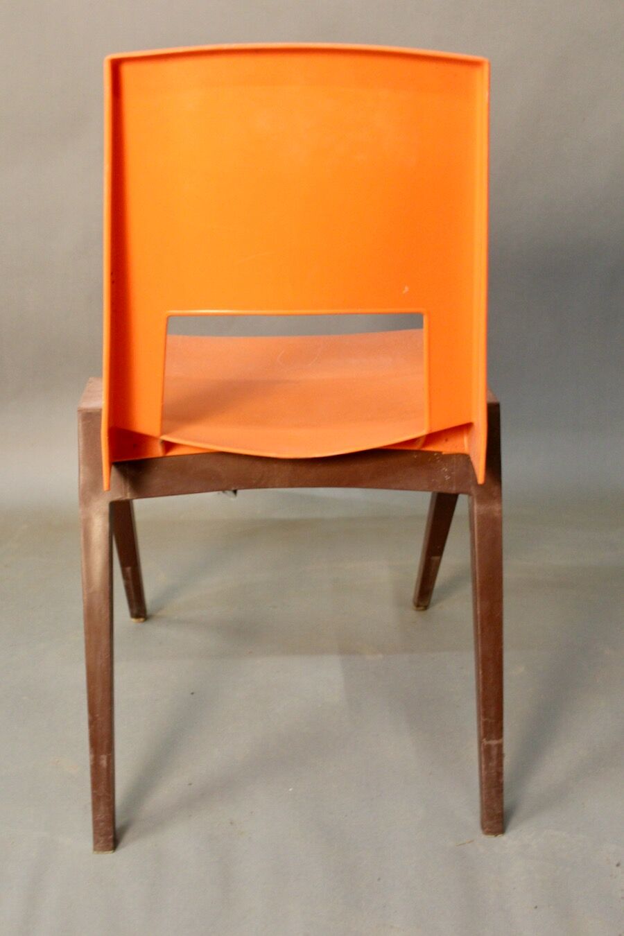 Suite of 4 vintage stamp chairs