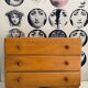Commode de rangement pieds compas