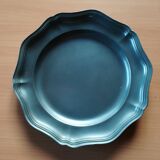 Assiette médiéval en étain
