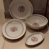 Lot de plats anciens Limoges