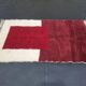 Traditional Beni Ourain Berber rug in natural wool 140/260 cm
