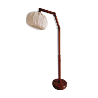 Scandinavian teak floor lamp, 1970s