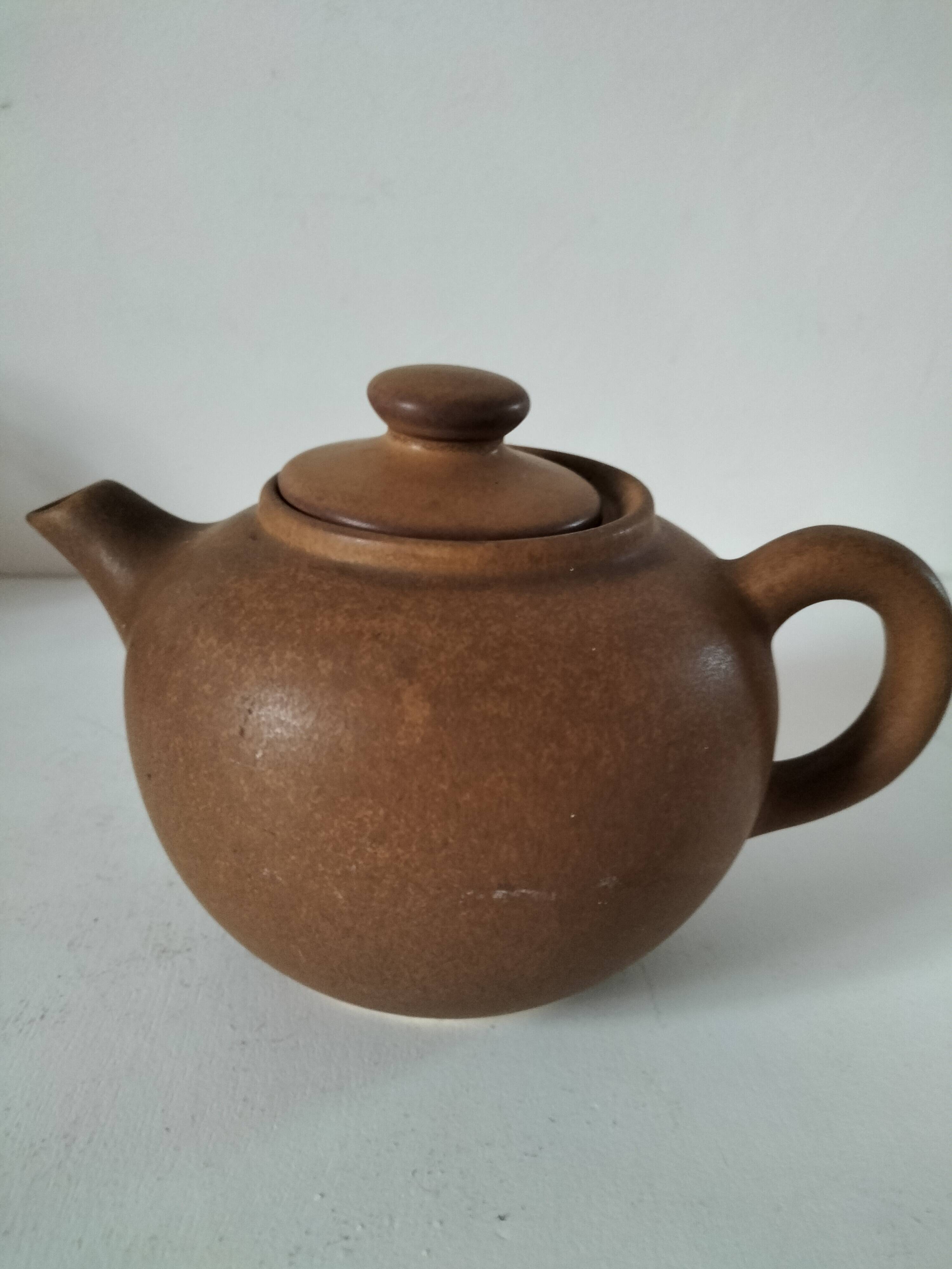 English stoneware teapot
