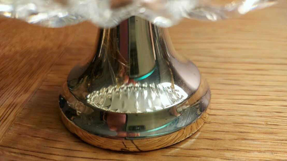 Chopper or vintage chiseled candy and its small spoon
