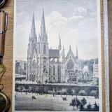 Saint Paul’s Church in Strasbourg, printed in 1897.