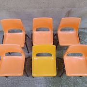 Vintage nursery school children's chair
