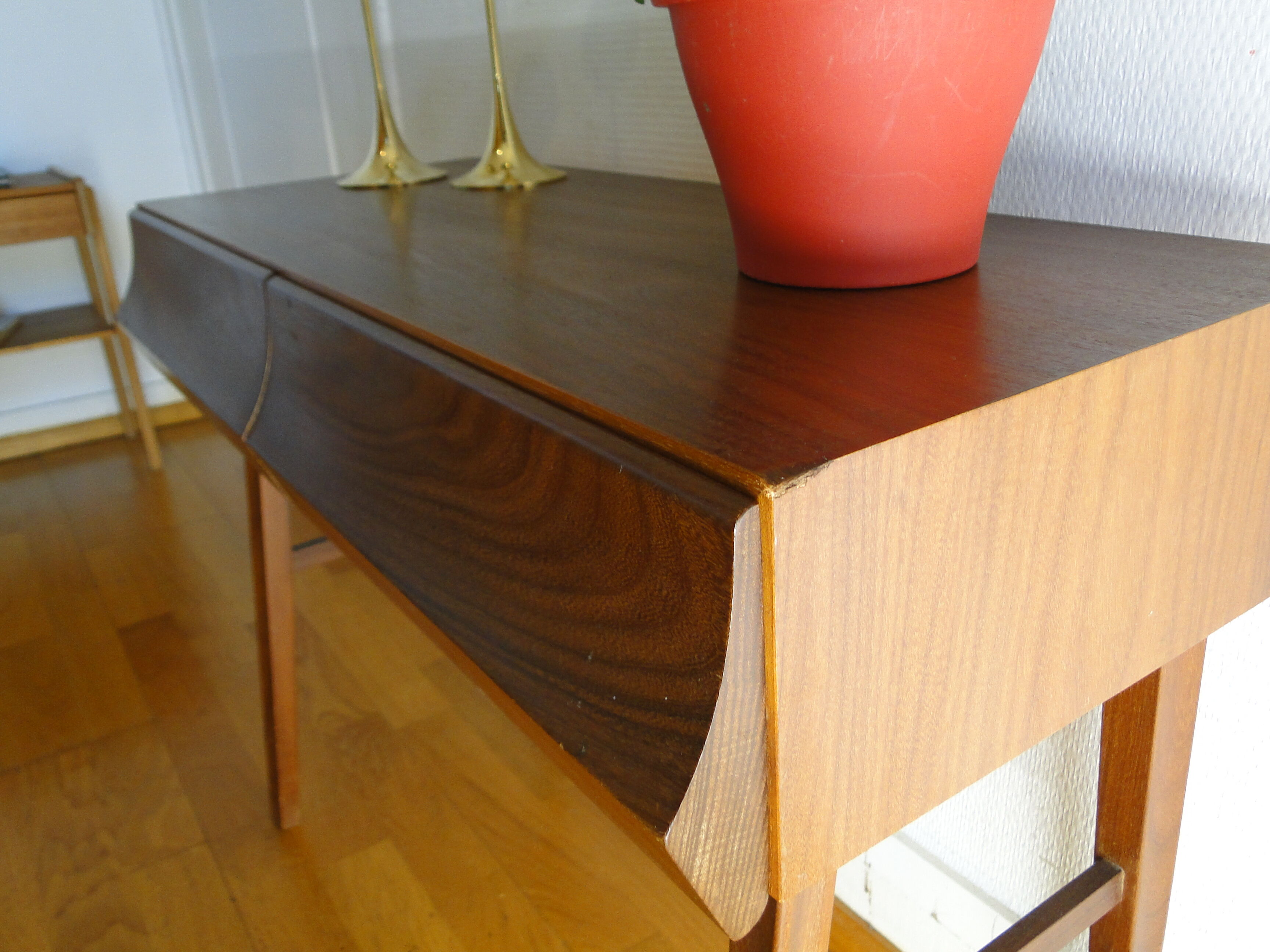Scandinavian side table circa 1960
