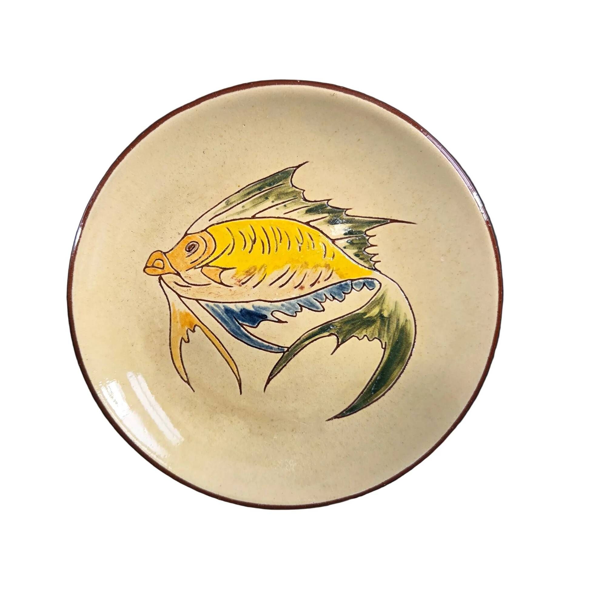 Vintage decorative hanging plate