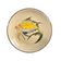 Vintage decorative hanging plate