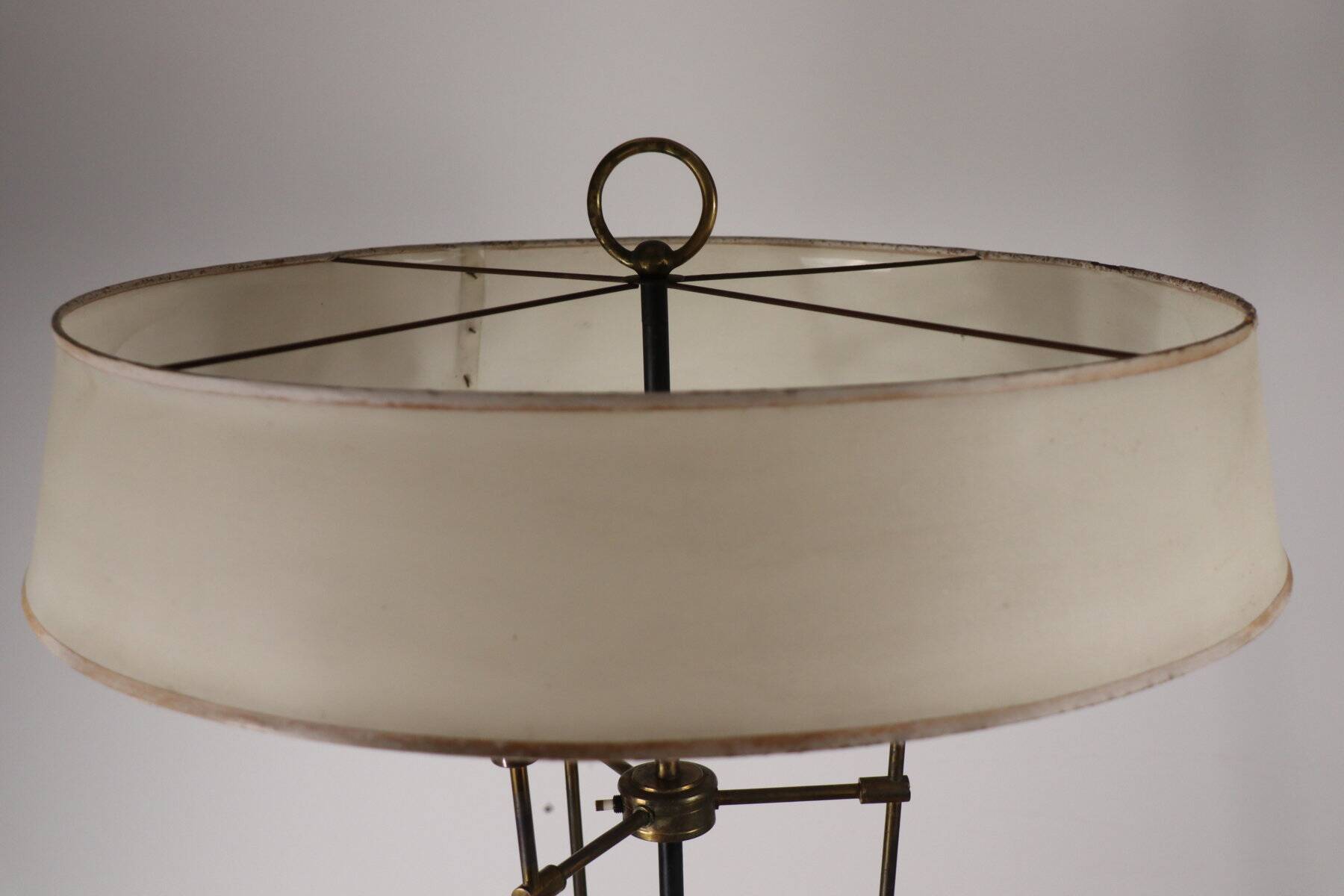 Vintage Arlus floor lamp in metal and brass, 1960
